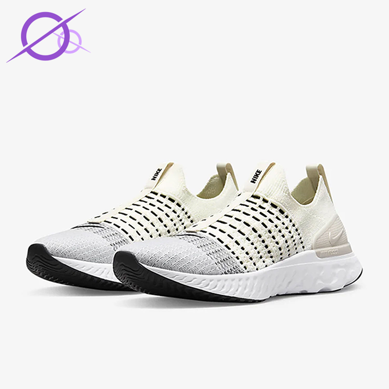 Nike/耐克正品Flyknit 2男士低帮一脚蹬运动耐磨跑步鞋DV2139-100