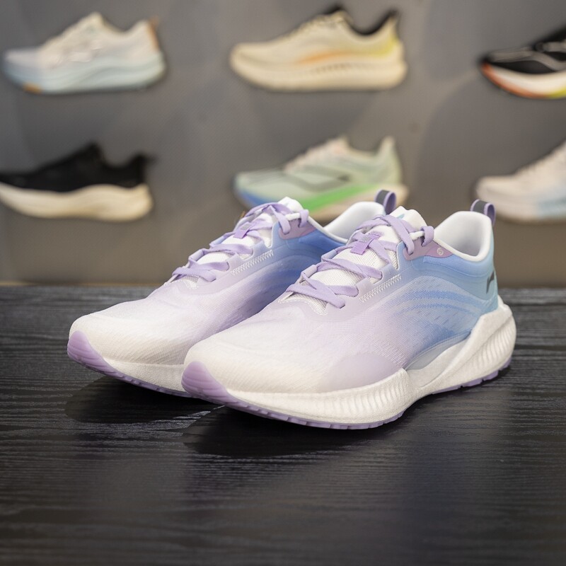 李宁正品超轻19男子轻便透气耐磨运动训练低帮跑步鞋ARBS001-34