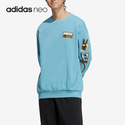 阿迪达斯正品男女通用卫衣