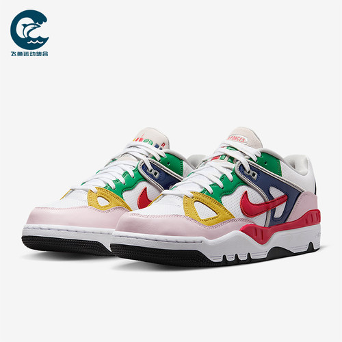 Nike/耐克正品Air Force 3男士休闲运动耐磨拼接板鞋FQ7012-100