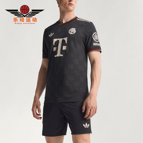 Adidas/阿迪达斯正品三叶草男透气修身运动训练足球短袖T恤KE6802