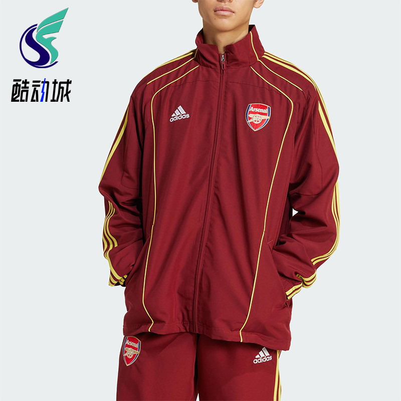 Adidas/阿迪达斯正品ARSENAL男士复古运动经典足球宽松外套JN1961图片