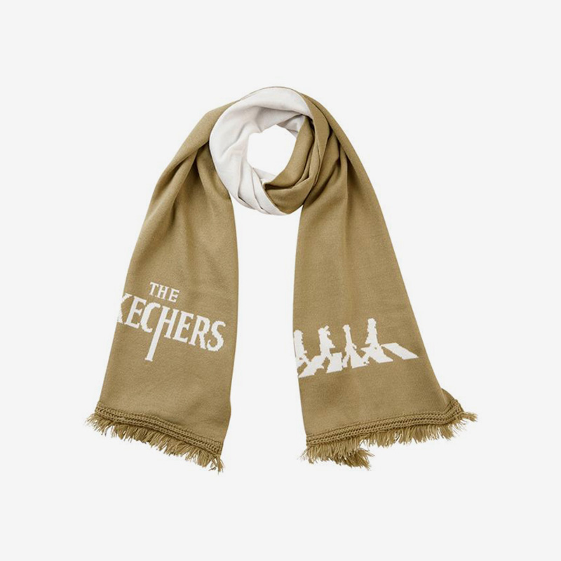 Skechers/斯凯奇正品冬季新款男女运动保暖潮流休闲针织围巾