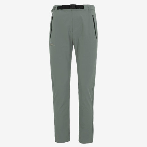 Jack wolfskin/狼爪正品春季男子户外防风休闲直筒带腰带长裤