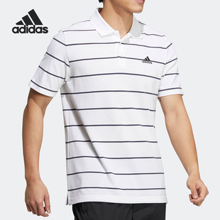 POLO衫 Adidas 翻领短袖 阿迪达斯正品 HE7435 休闲男子舒适时尚