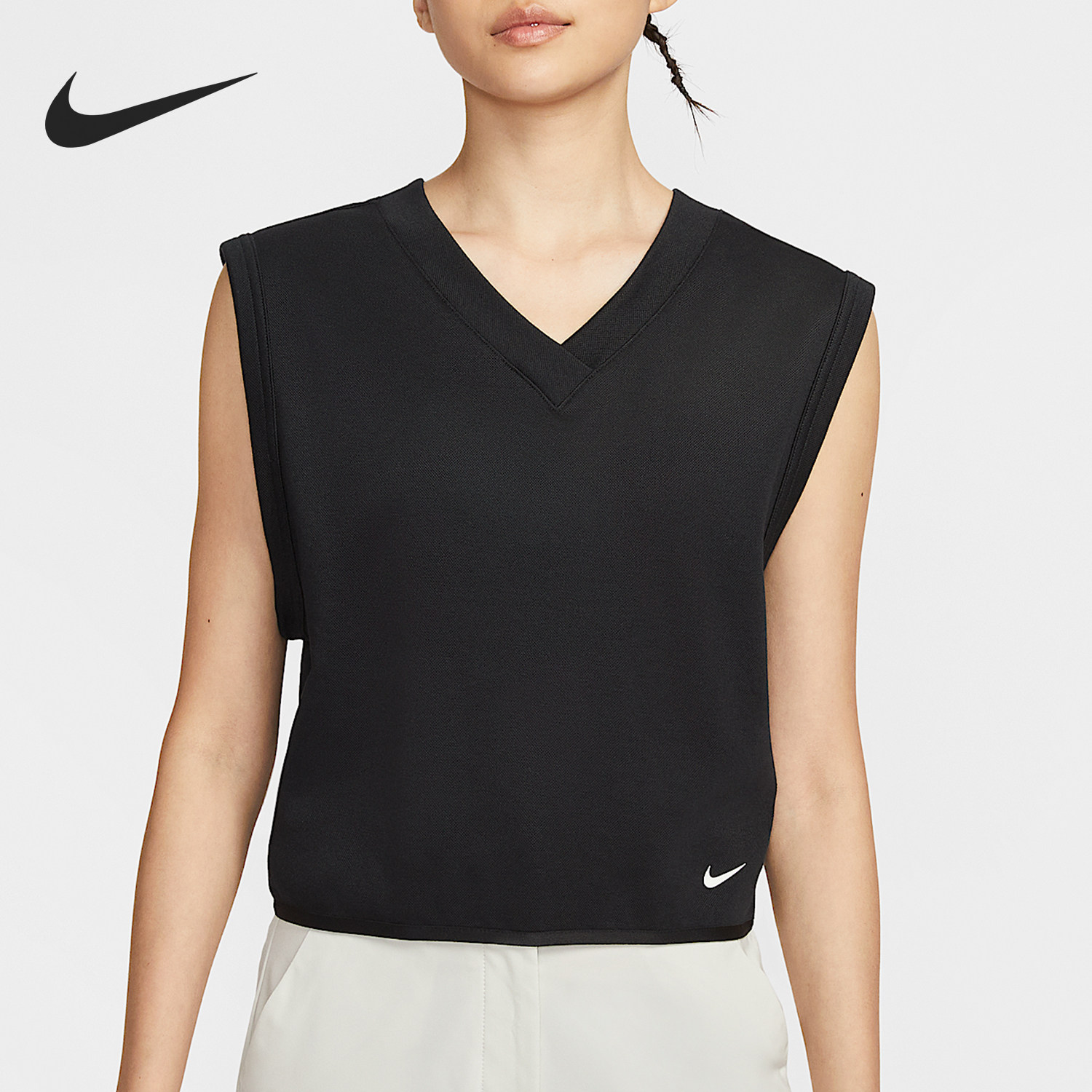 Nike/耐克正品2025夏季款女士高尔夫无袖休闲上衣IH0940-010,运动服/休闲服装,运动T恤,淘宝优惠券,粉丝福利购,淘宝优惠卷