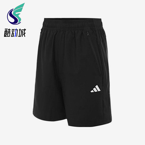 Adidas/阿迪达斯正品TR-ES WV SHO男裤经典运动休闲短裤JY8578