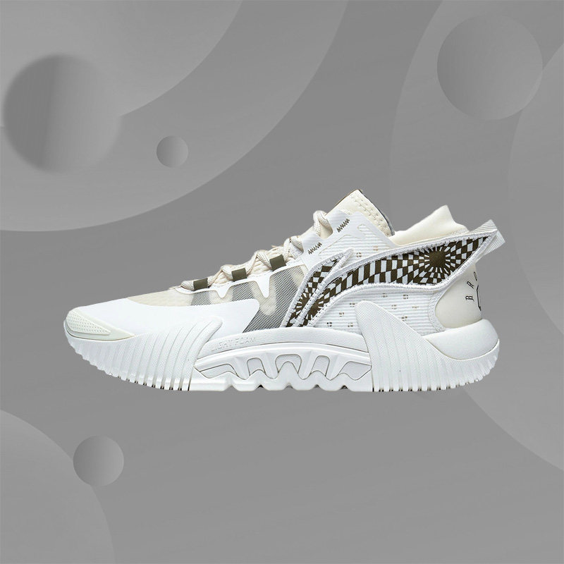 李宁正品新款男子反伍2 Low低帮耐磨运动休闲实战篮球鞋ABFS003