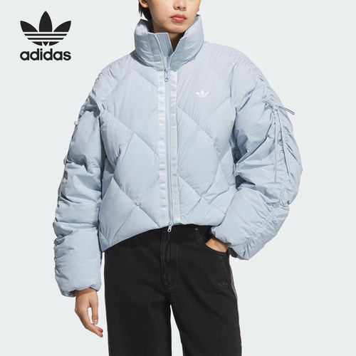 Adidas/阿迪达斯正品BOW COM DOWN女士保暖简约宽松羽绒服KC2612