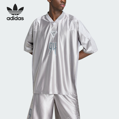 Adidas/阿迪达斯正品三叶草男士宽松透气经典休闲运动T恤KX4835