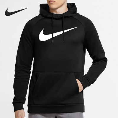 Nike/耐克正品新款男士加绒保暖运动休闲经典连帽卫衣CU6240-010