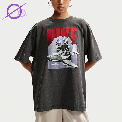 Nike/耐克正品2026夏季女士运动休闲经典宽松圆领T恤IR7588-060