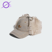 三叶草女士保暖经典 Adidas 阿迪达斯正品 运动护耳棒球帽IA8904