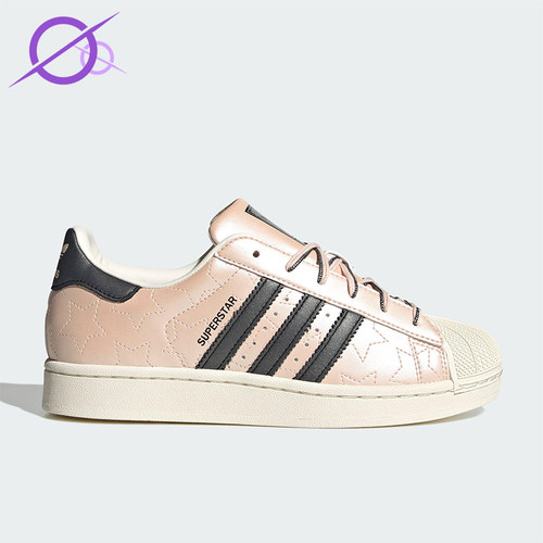 Adidas/阿迪达斯正品三叶草女士休闲运动耐磨低帮系带板鞋JR6985