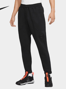 Nike/耐克正品LeBron男士针织加绒保暖经典运动长裤CK6788-010