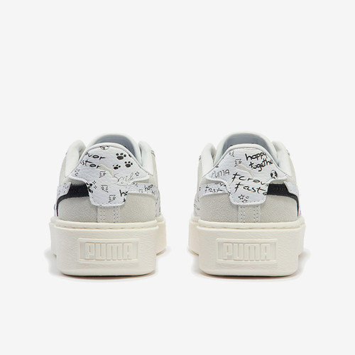 Puma/彪马正品冬季女士系带厚底耐磨低帮复古休闲板鞋395904-02