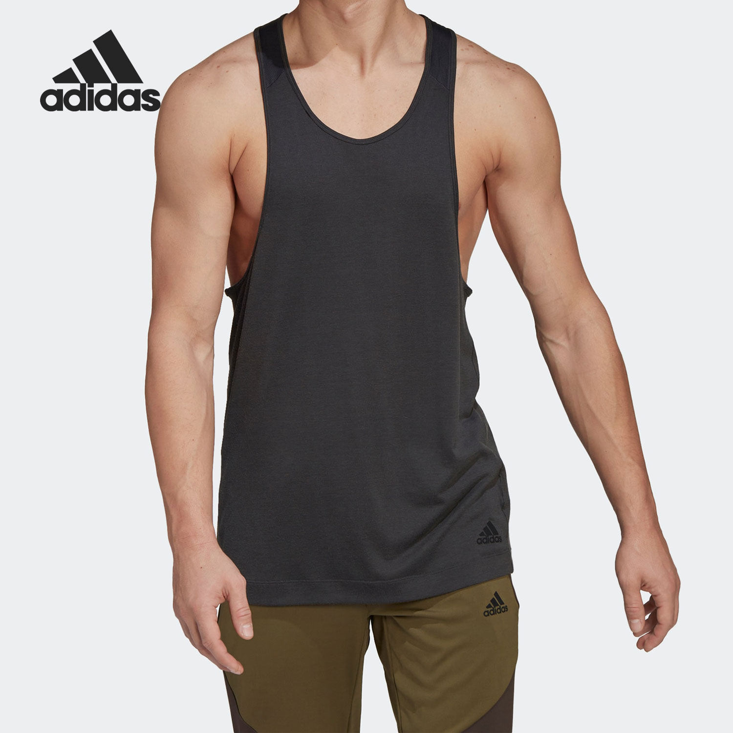 Adidas/阿迪达斯正品当季新款休闲居家男子运动背心HC4435,运动服/休闲服装,运动背心,淘宝优惠券,粉丝福利购,淘宝优惠卷