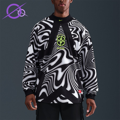 Nike/耐克正品2025男士运动圆领套头耐穿时尚足球上衣IO0795-010