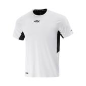 李宁正品 跑步系列男子拼色舒适透气专业运动训练短袖 T恤ATSV097