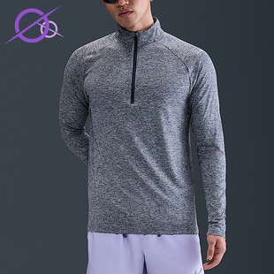 运动亲肤舒适半拉链立领T恤HV2181 Nike 男士 2025冬季 437 耐克正品