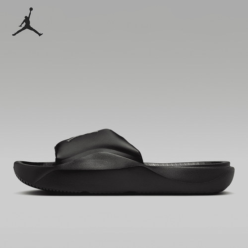 Nike/耐克正品JORDAN男士休闲轻便经典透气一字拖鞋HF3263-007