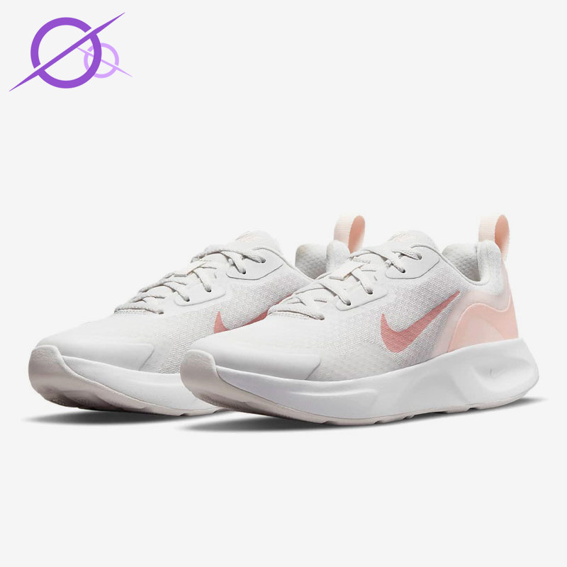 Nike/耐克正品Wearalday新款女白粉色潮流经典鞋跑步鞋CJ1677-009