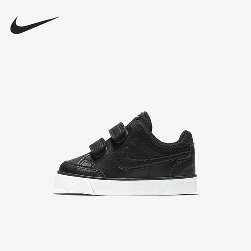 Nike/耐克正品Capri 3婴童轻便低帮运动魔术贴板鞋579949-014