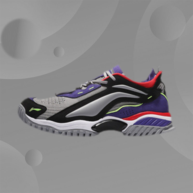 中国李宁走秀款极光天行老爹鞋男鞋休闲运动鞋AGLN235