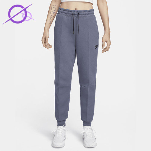 Nike/耐克正品春秋女士运动系带针织束脚弹力休闲长裤FB8330-003
