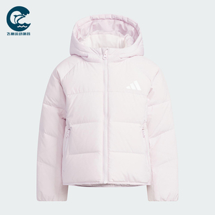 儿童运动保暖简约时尚 冬季 轻质羽绒服KG5500 阿迪达斯正品 Adidas