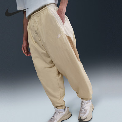 Nike/耐克正品Oversize男士梭织运动宽松轻盈长裤HQ6115-234
