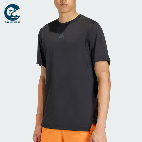 Adidas/阿迪达斯正品2026年男士轻便经典运动短袖T恤健身服KE9932