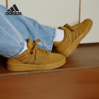 Adidas/阿迪达斯正品2025夏季款男女系带复古耐磨低帮板鞋KJ6984