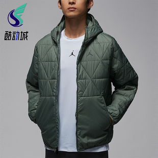 休闲运动连帽保暖梭织棉服FZ3163 JORDAN男士 351 耐克正品 Nike