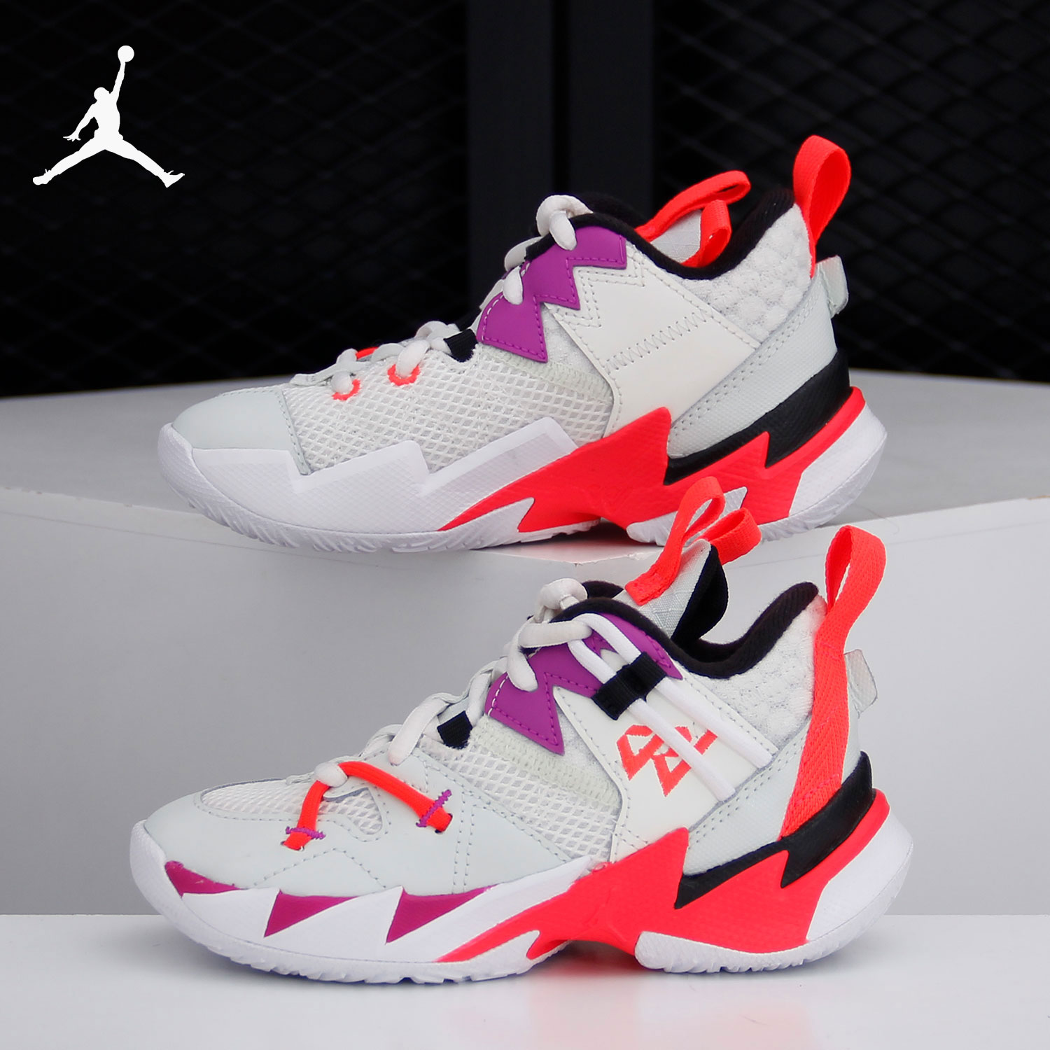 Nike/耐克正品 JORDAN WHY NOT ZER0.3 儿童缓震运动篮球鞋CN8108