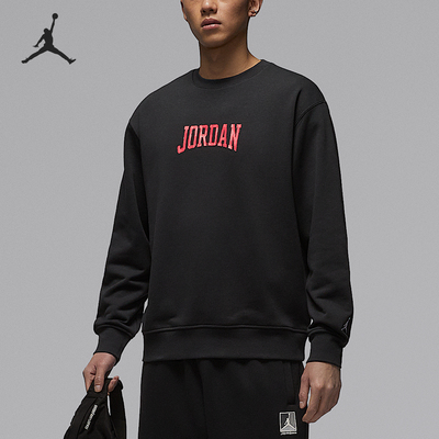 Nike/耐克正品JORDAN男士休闲圆领套头耐穿印花卫衣IR0111-045