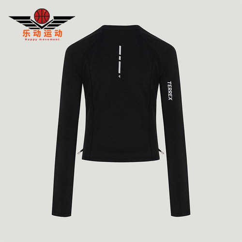 Adidas/阿迪达斯正品女士经典先锋户外修身运动长袖T恤KY1863