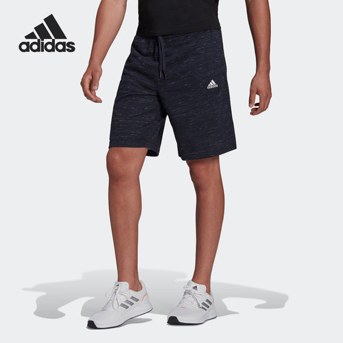 Adidas/阿迪达斯正品夏季男士休闲日常居家亲肤运动短裤IB7049