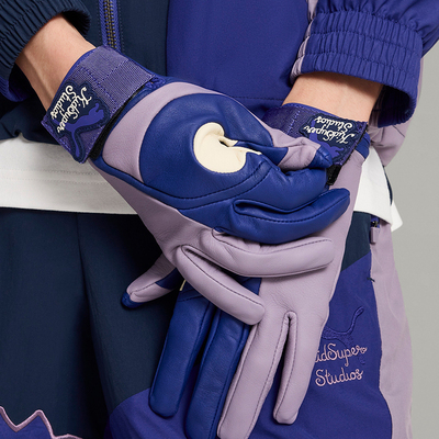 Puma/彪马正品KIDSUPER男士魔术贴灵活抓握柔软手套054635-01