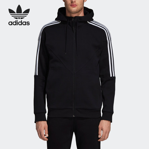 Adidas/阿迪达斯正品三叶草 VOCAL FZ HOODY 男子连帽外套 ED7232