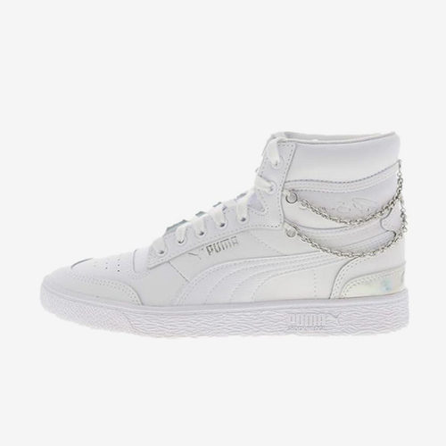 Puma/彪马正品四季款女士耐磨高帮简约经典休闲透气板鞋371866-01