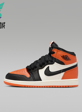 Nike/耐克正品JORDAN小童耐磨运动经典高帮透气板鞋FD1412-008