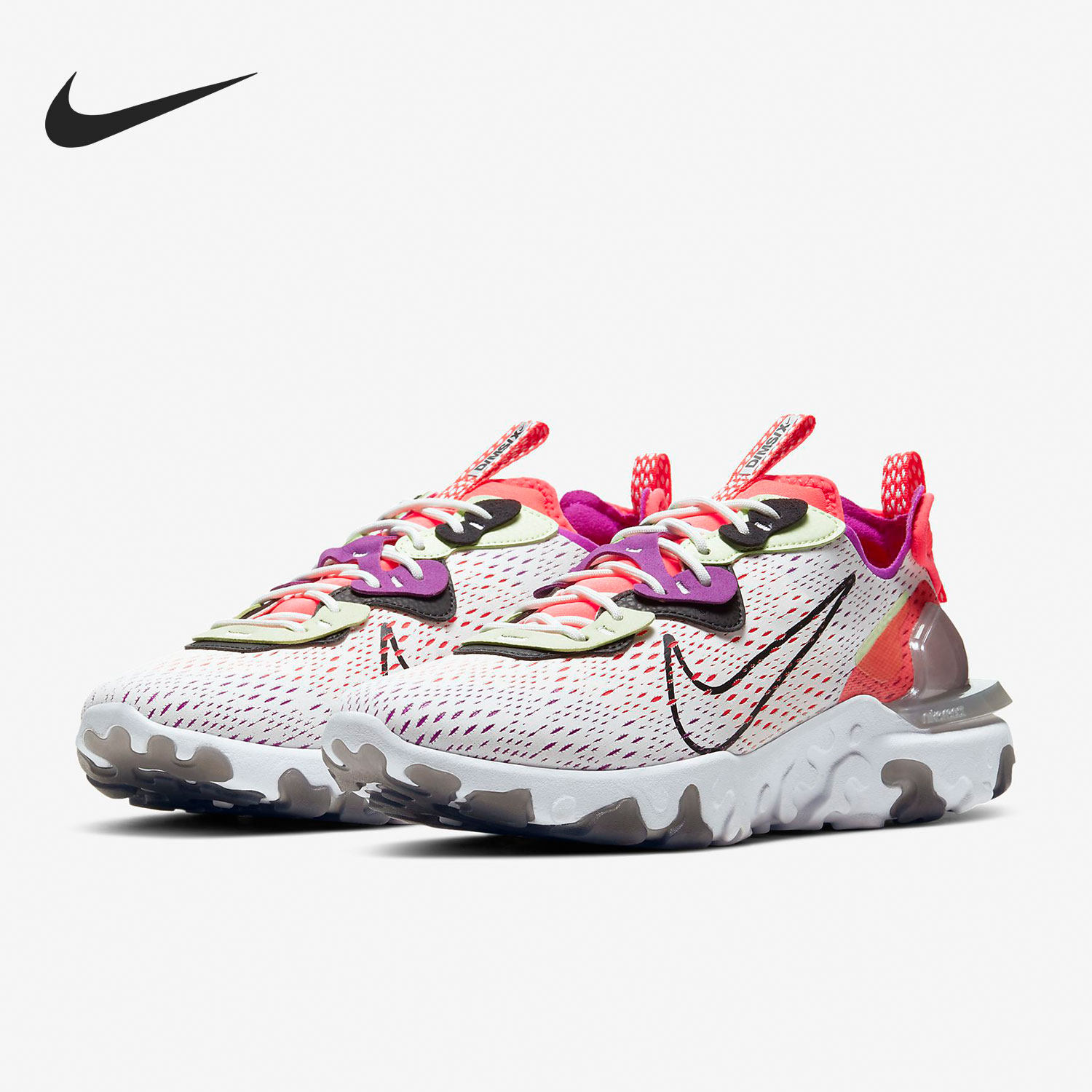 Nike/耐克正品REACT VISION男女机能运动跑步鞋CD4373-102,运动鞋new,跑步鞋,淘宝优惠券,粉丝福利购,淘宝优惠卷