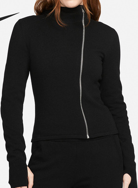 Nike/耐克正品新款ESC女子针织拉链连帽运动外套DV7443-010