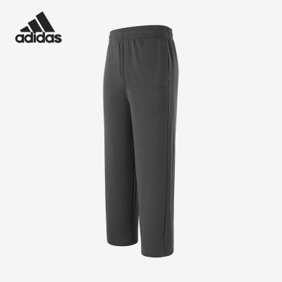 Adidas/阿迪达斯正品春秋男士日常针织简约复古透气长裤KS2304