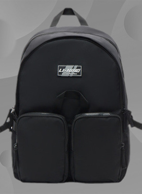 李宁正品新款时尚男女运动休闲双肩背包收纳包学生书包 ABSS253