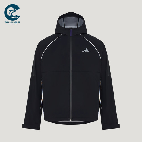 Adidas/阿迪达斯正品男士拒水防风宽松休闲夹克外套KY4900