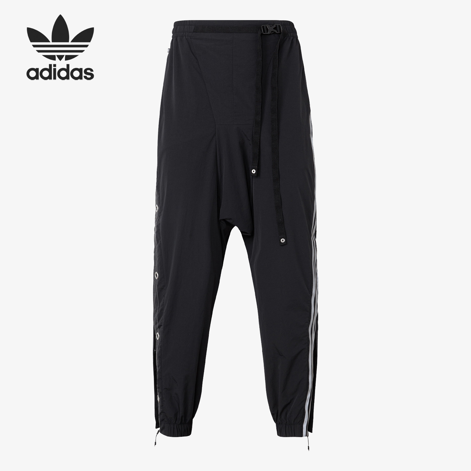 Adidas/阿迪达斯正品三叶草胶囊系列男女休闲宽松长裤HY6366