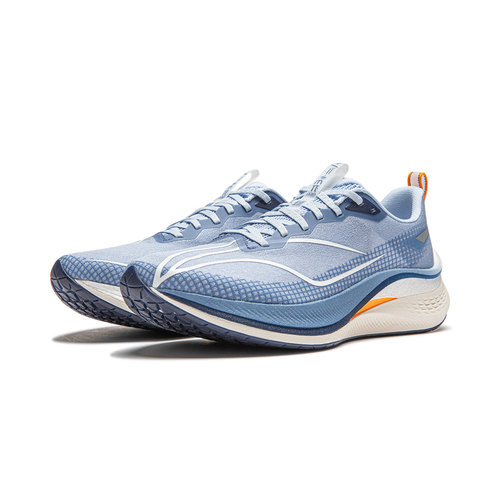 李宁正品赤兔7 PRO男子轻量高回弹系带稳定竞速训练跑鞋ARPV025