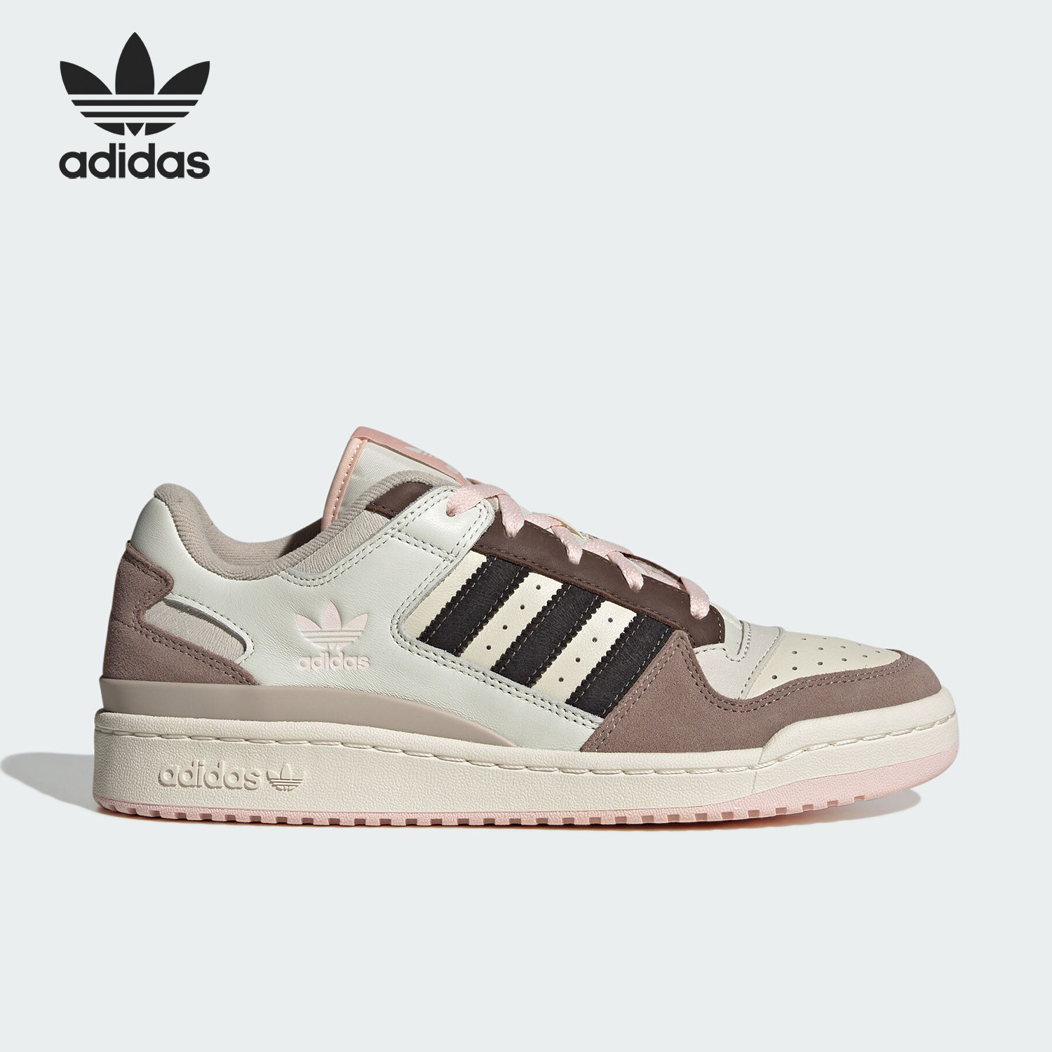 Adidas/阿迪达斯正品三叶草FORUM LOW女士休闲运动板鞋ID6265